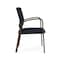 Lesro Newport Guest Chair Metal Frame, Bronze, OH Navy Upholstery NP1101 - alternate 2